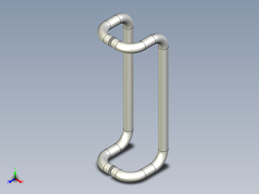 取手(不銹鋼)ER(F)-3D多系列多零件图纸模型