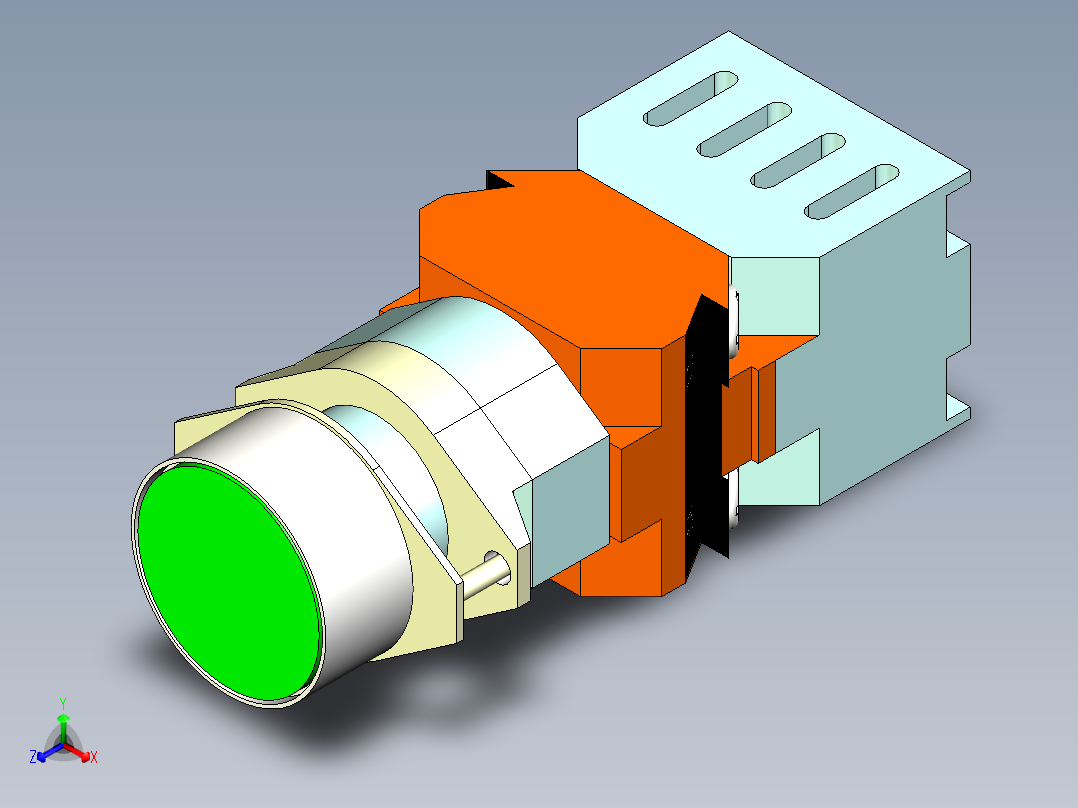 德力西电气LAY8-11D 绿