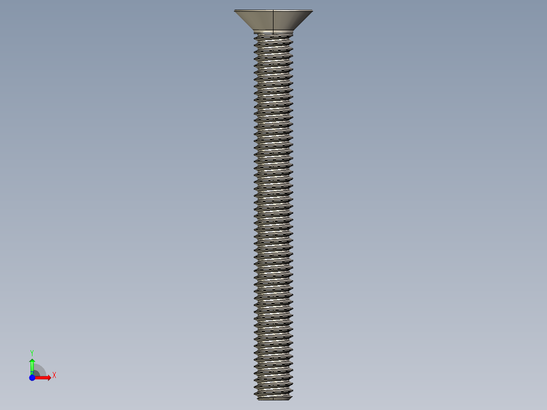 Screw_ISO_10642_M4x40_A2.STEP前视图