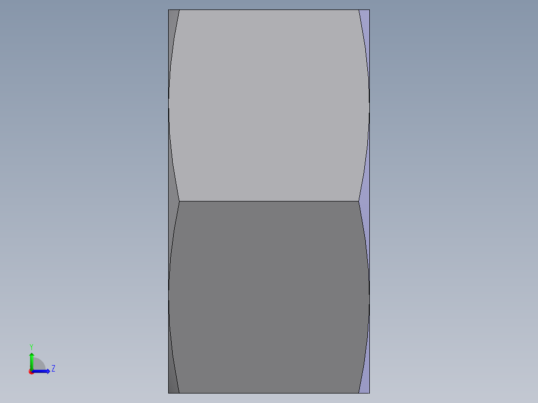 粗牙I型六角螺母  M801左视图