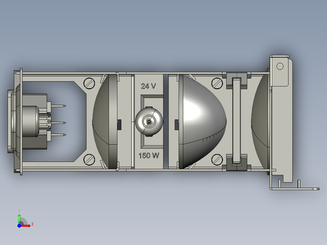 A0002501-Rolie P35A 灯模块前视图