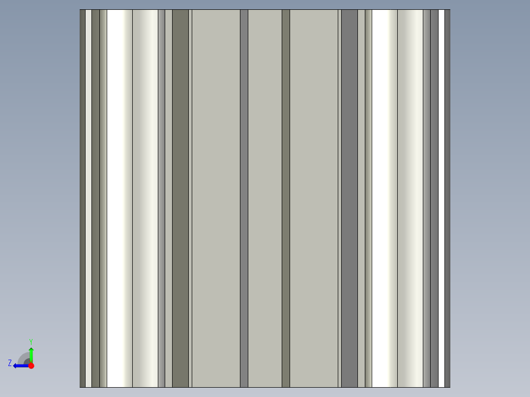 升降导轨右视图