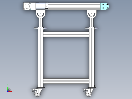 升降皮带机前视缩略图
