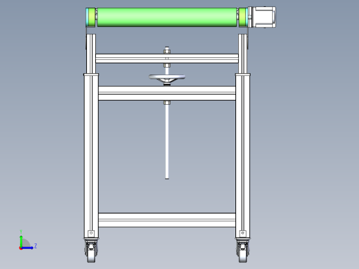 升降皮带机左视缩略图