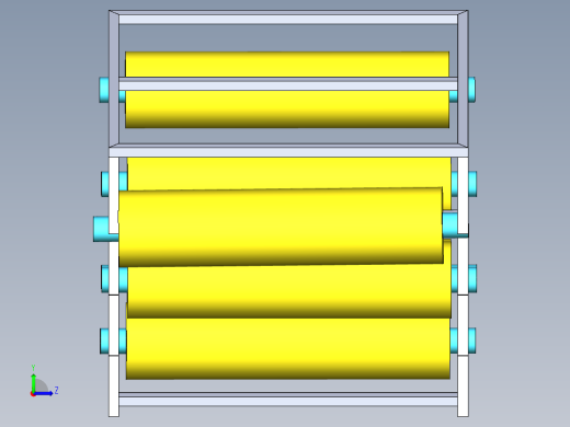 PP货架左视缩略图