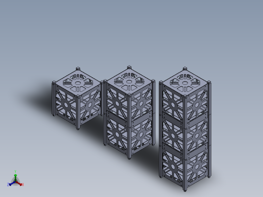 卫星、空间站(54)正等轴测缩略图