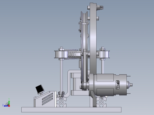 环形线圈绕线机右视缩略图