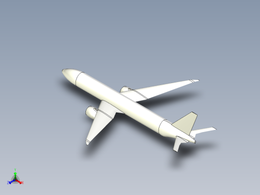 B2004126-波音777-300er模型