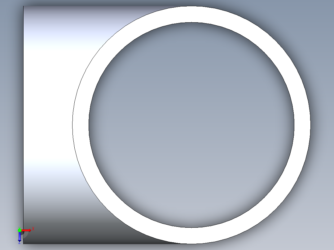 B3004524-三通 DN25俯视图