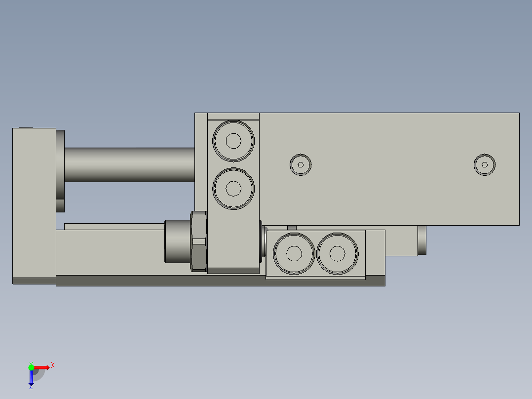 HLS16X30SAS俯视图