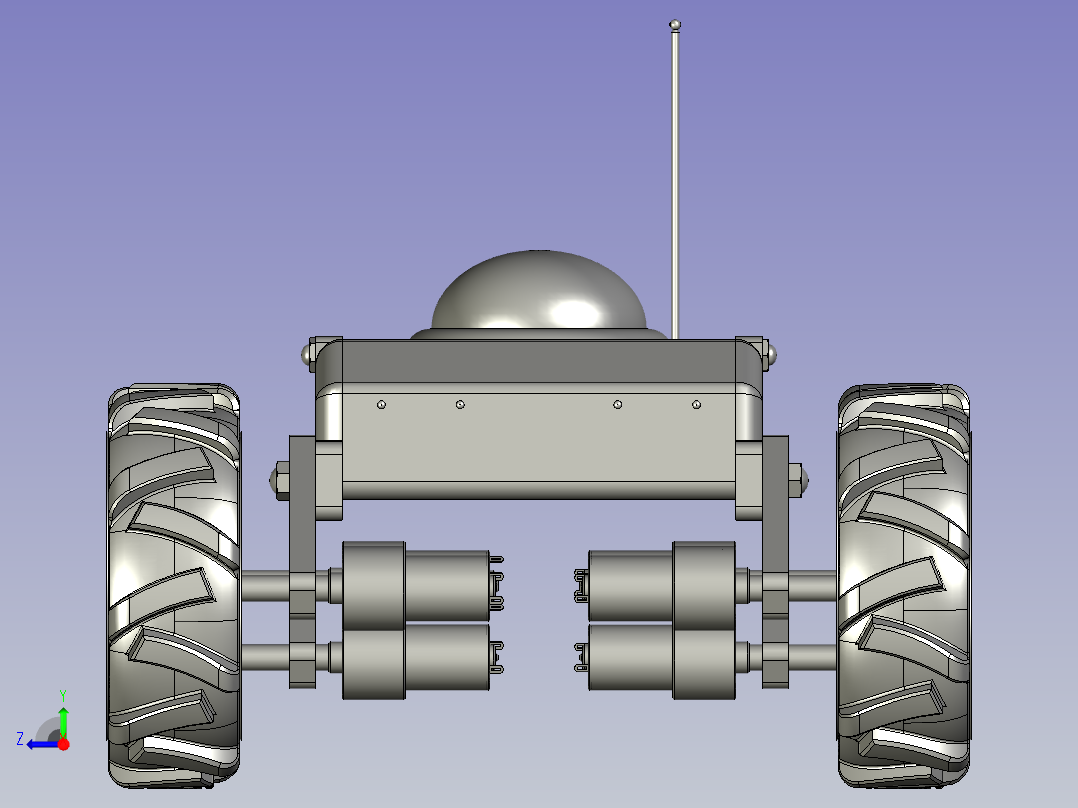 动态环境下无人地面车辆右视图