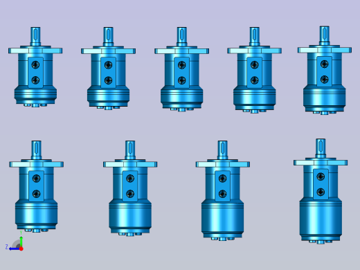 BMRL液压马达 平键型右视缩略图