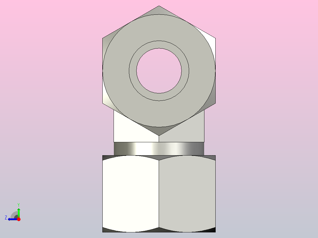 EO接头三通T16SMS.stp右视图