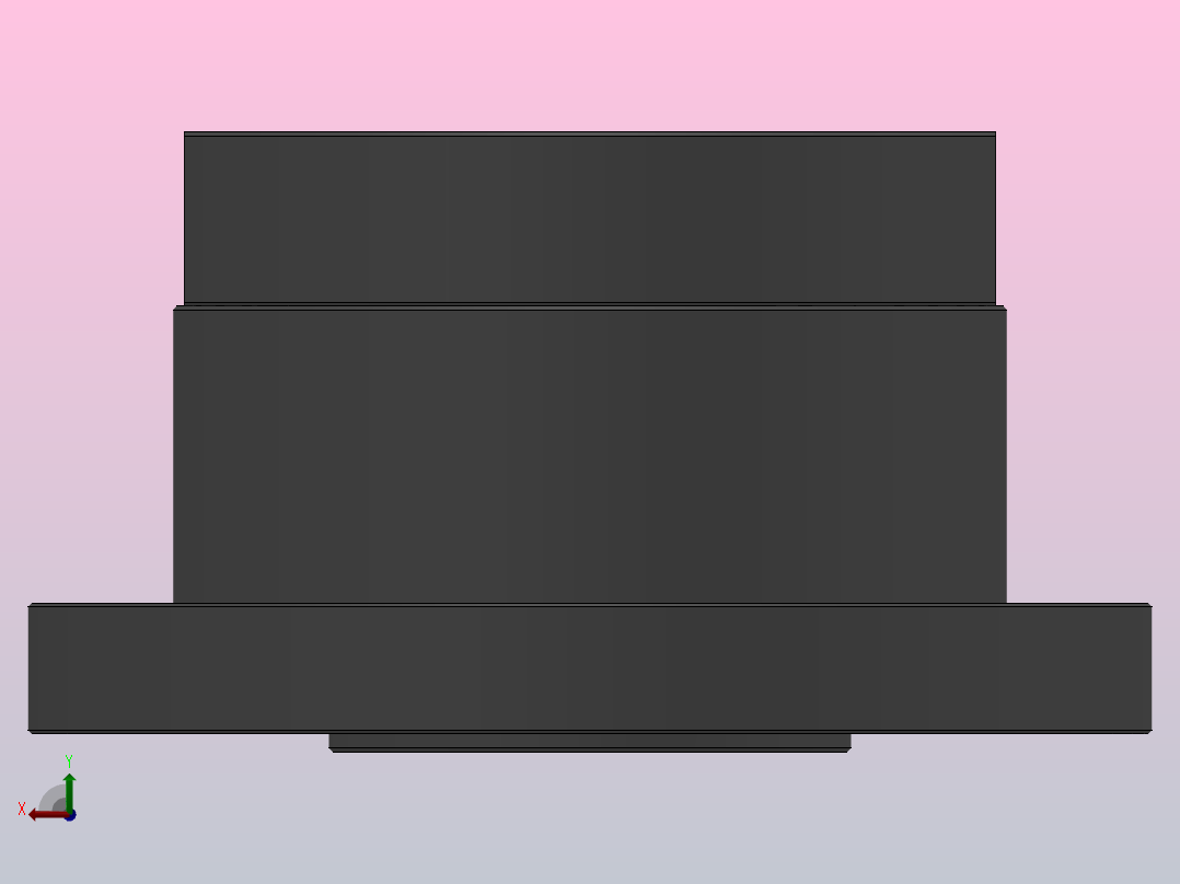 HWRB2单转盘法兰盘型[HWRB2]后视图