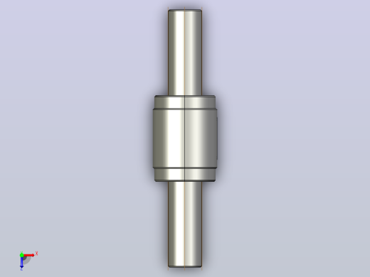 DGZ3232-1.8x4滚珠丝杆3D模型俯视缩略图