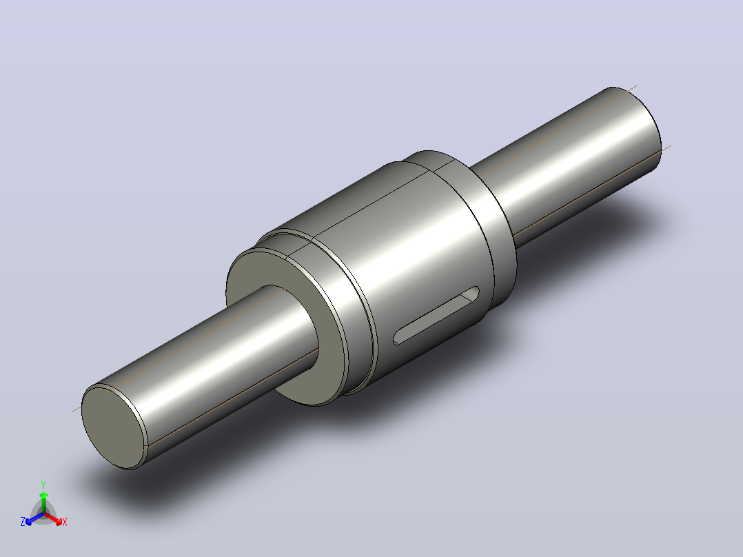 DGZ3232-1.8x4滚珠丝杆3D模型正等轴测图