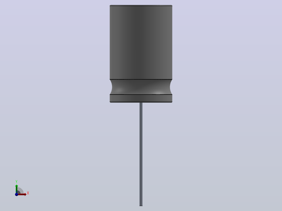 3.8V 220 f锂混合电容器前视图