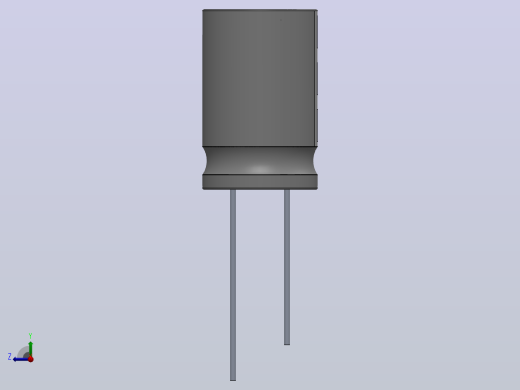 3.8V 220 f锂混合电容器右视缩略图