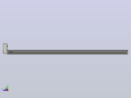 皮带直线轴半封闭可选导轨TPA-HNB-65S-90-L1850-RU-C-P10-N3右视缩略图