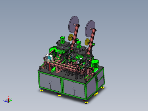铜片冲压组装线