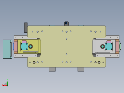 齿轮夹具后视缩略图