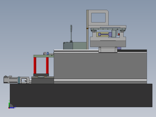 玻璃平面度检测机sw17可编辑左视缩略图