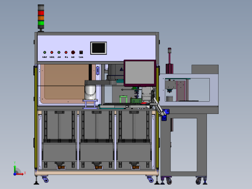 磁环组装自动压合平衡测试设备sw16可编辑前视缩略图