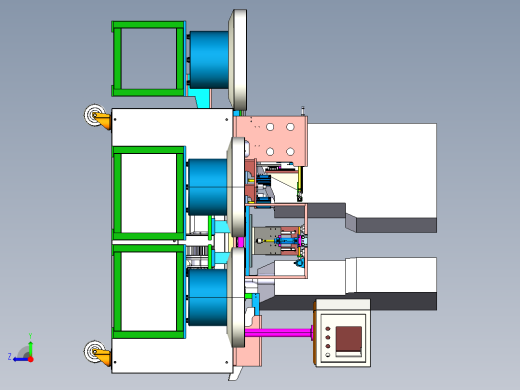 医疗采血针全自动组装焊接机右视缩略图