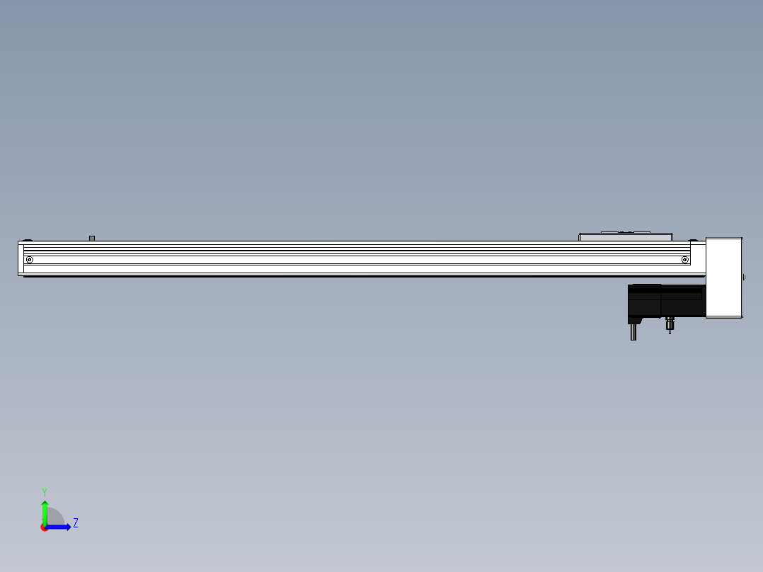 Toyo东佑达直线模组-ETH6-650-BM-M5左视图