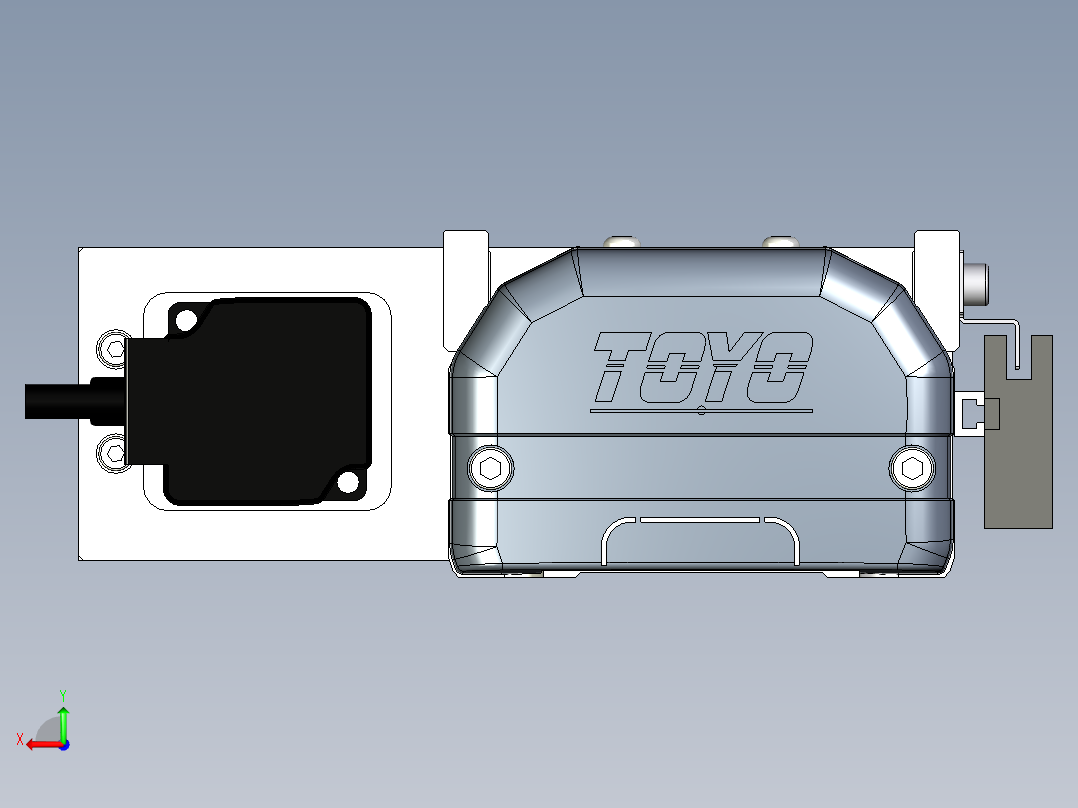 Toyo东佑达直线模组-ETH12-950-BL-100W后视图
