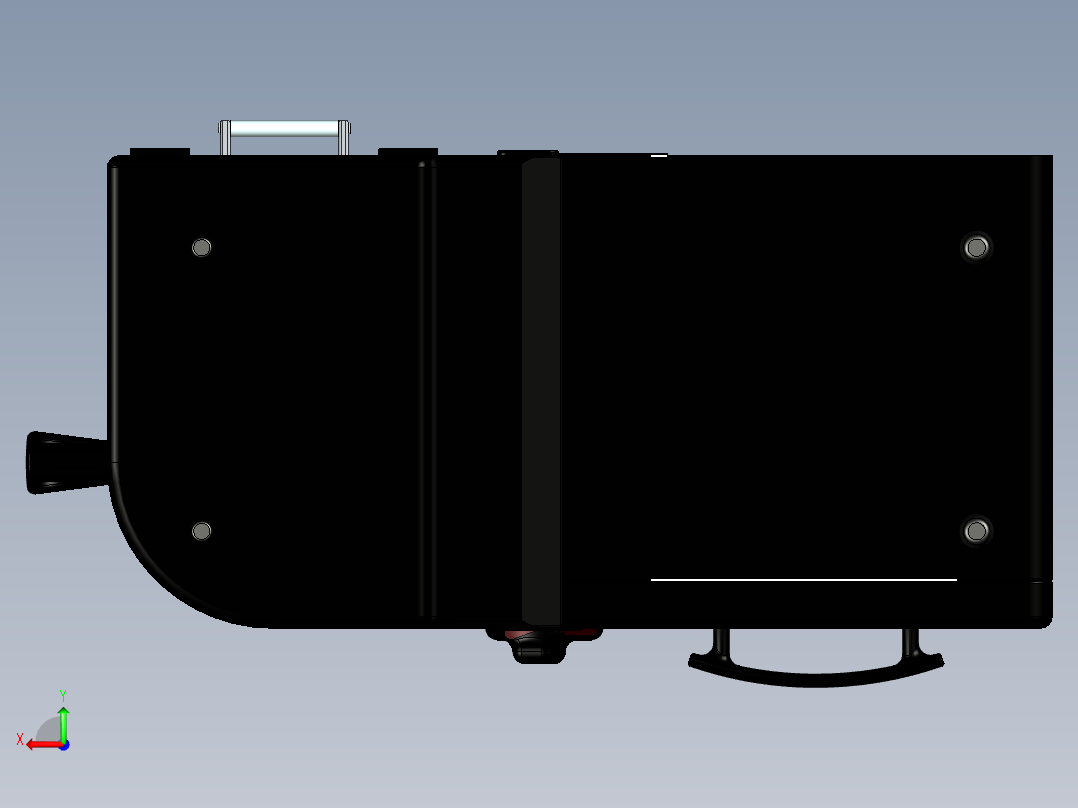 一体化早餐机后视图