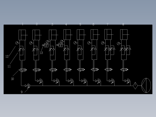 母线槽参数检测机构传动系统设计
