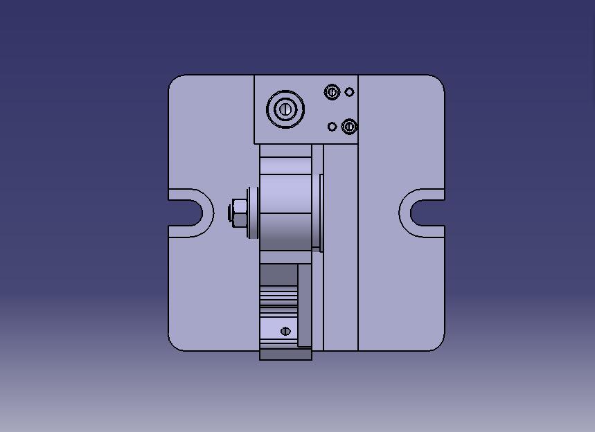 车床杠杆钻孔夹具（CAD图+CATIA三维）