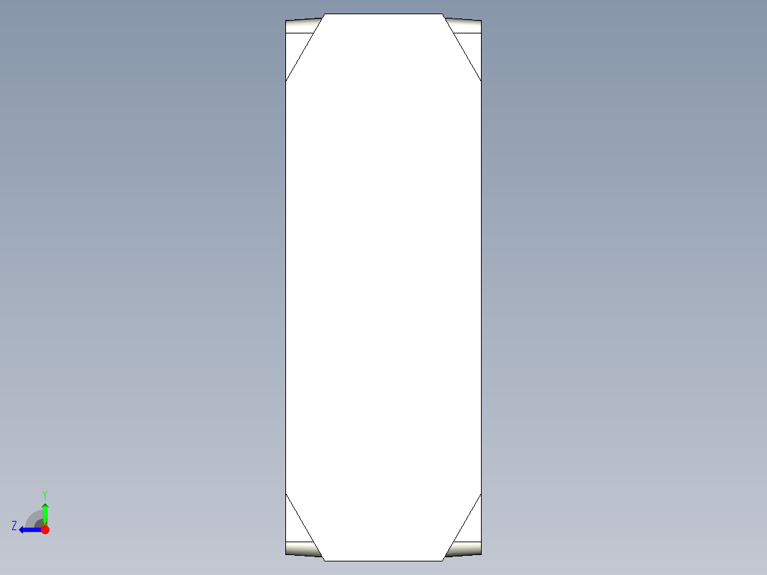 吊模塊CHPP-3D多系列多零件图纸模型右视图