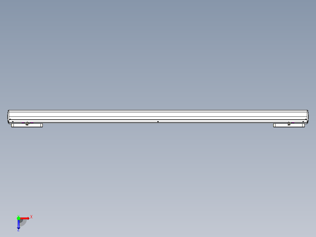 威洛博LC系列3d模型模组2LC22H2Y-S1500俯视图