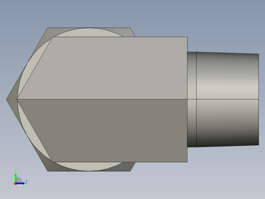 卡套式工业通用硬管接头16-12_cbu-s左视缩略图