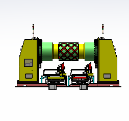 大型立式翻转切削加工生产线sw17可编辑