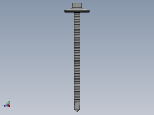 紧固件-Drill-Tip Stucco Screw 0.2500右视缩略图