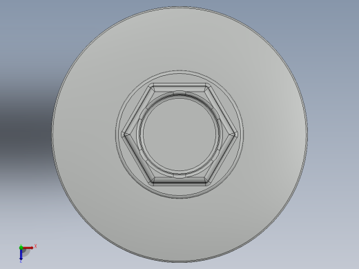 紧固件-Drill-Tip Stucco Screw 0.2500俯视缩略图