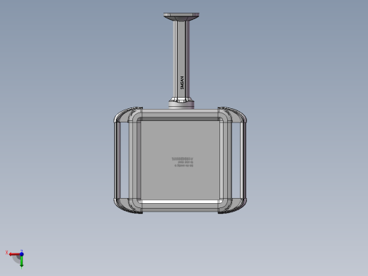 向下固定底座+箱体连接器+控制箱