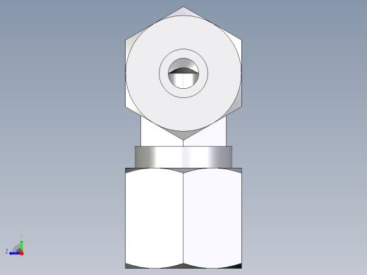 卡套式工业通用硬管接头EO_Union_elbow_W08ZS71右视缩略图