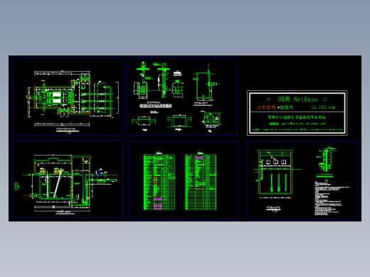 格栅提升泵房施工图