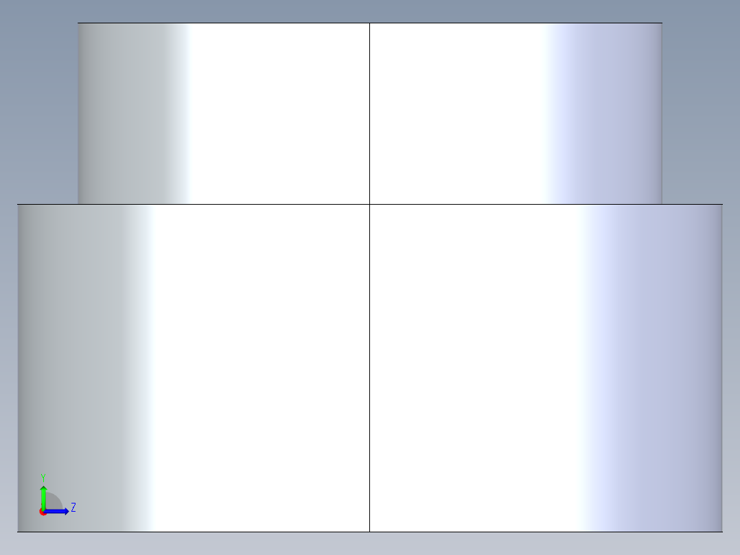 聚氯乙烯配件13-Sch80_ReducerCoupling_FPTxFPT_830-251_2in x 1.5in左视图