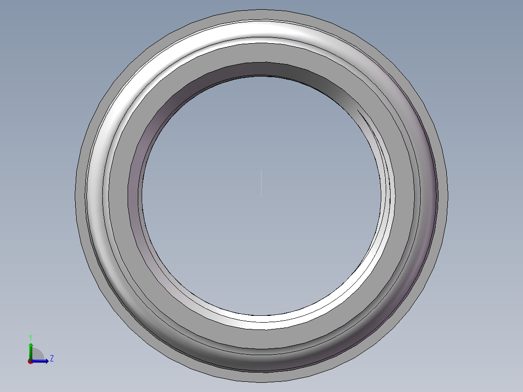 管箍-异径有边 DN32-DN25左视图