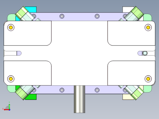 UX305-A-笔记本CNC工装夹具三维模型CNC1后视缩略图