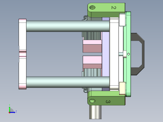 UX305-A-笔记本CNC工装夹具三维模型CNC1左视缩略图