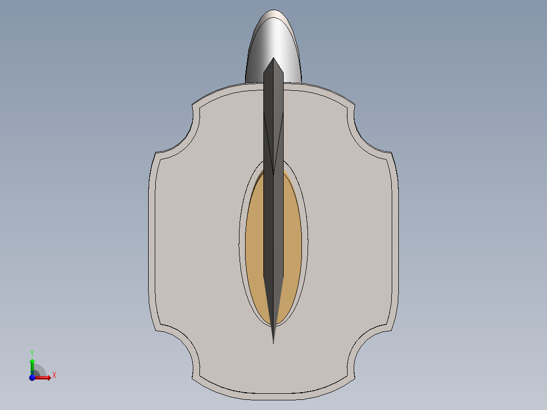 剑、宝剑(34)前视图