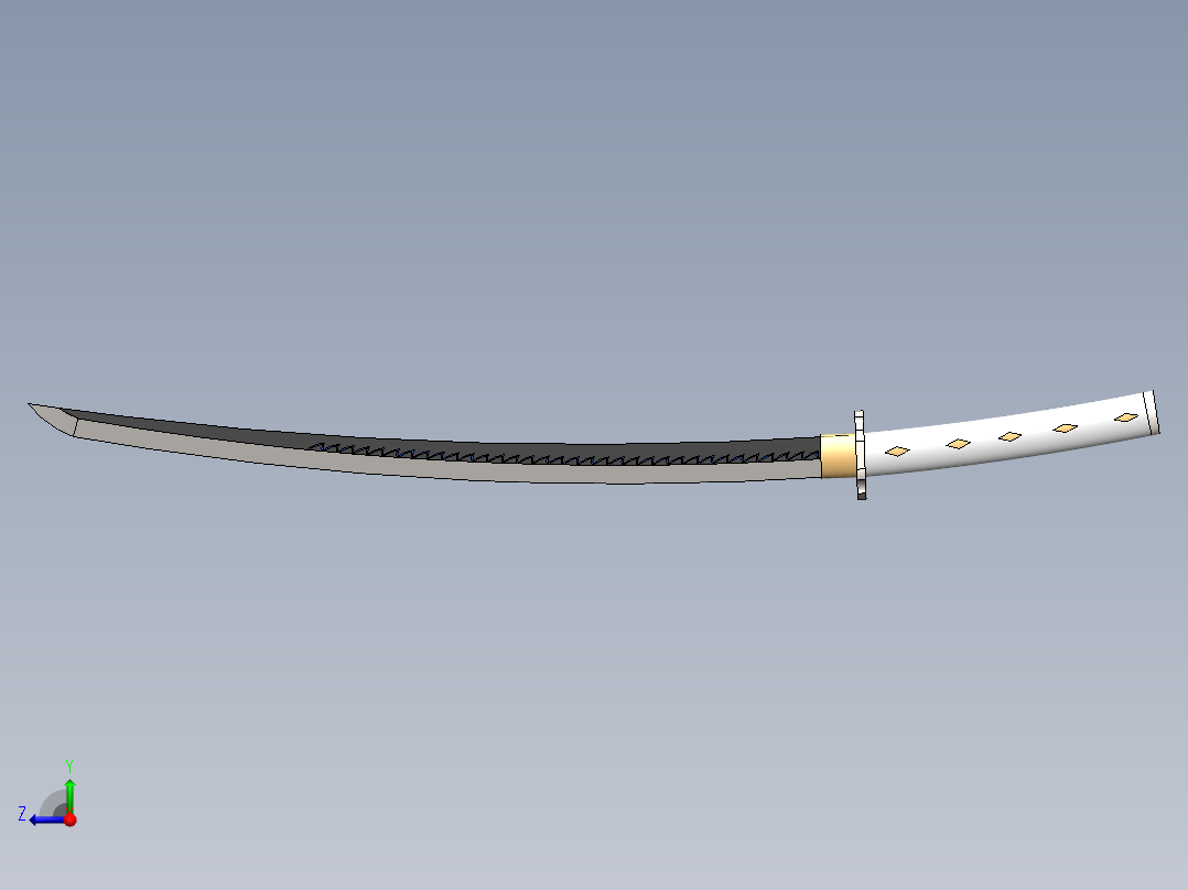 剑、宝剑(34)右视图