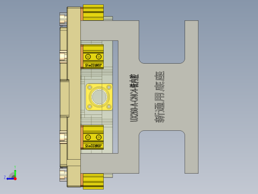 W7600-A-笔记本CNC工装夹具三维模型CNC2铣外形C角-201209右视缩略图