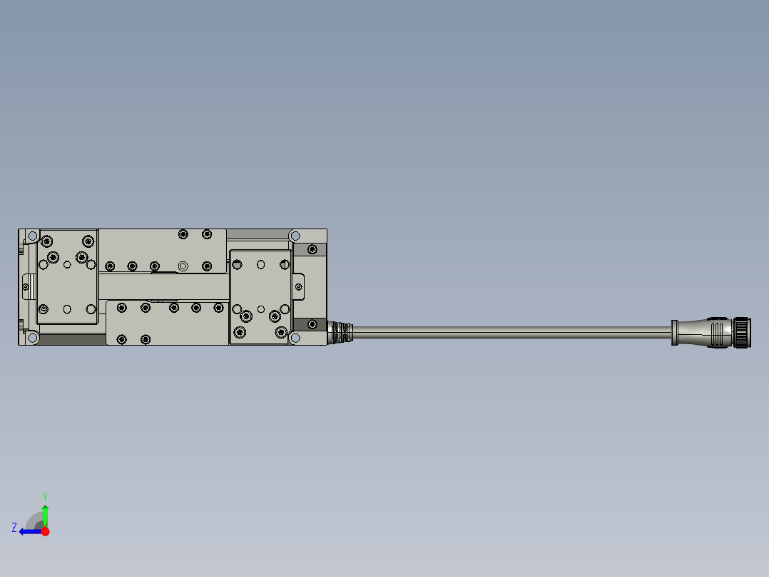 电动夹爪 PGHL-400-80-W-S右视图